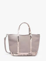 Cross Body Tas Baby Cabas Pailletten Vanessa bruno Grijs cabas 1V40410